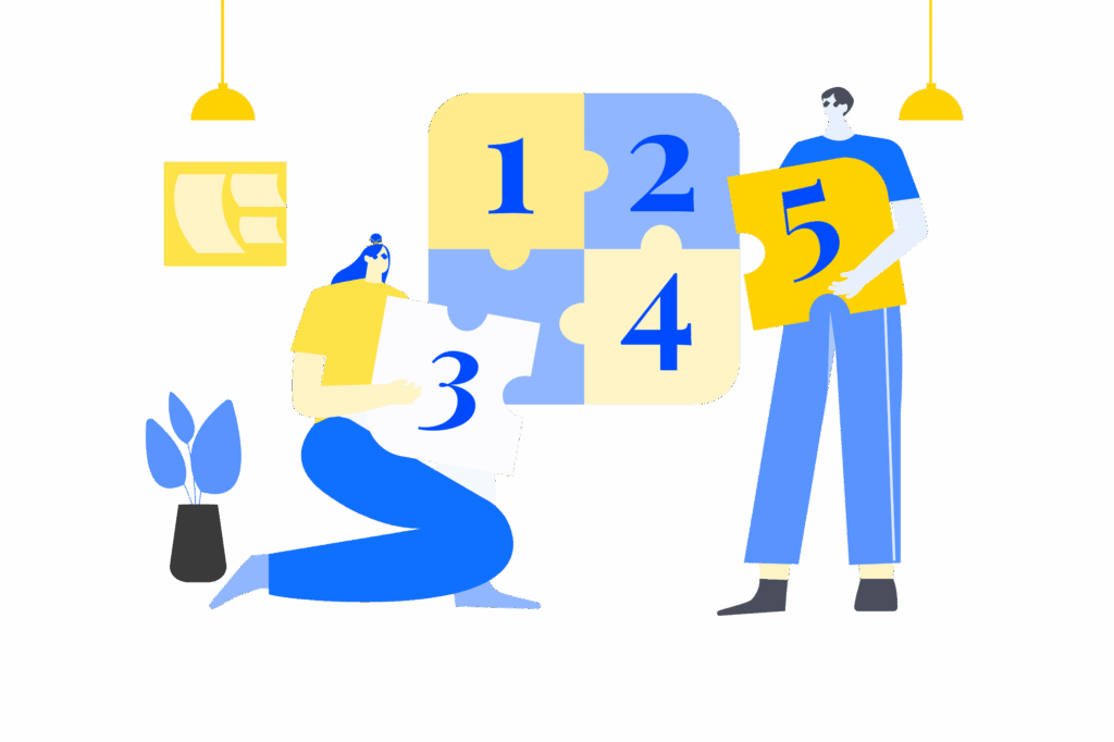 Putting the 5 puzzle pieces of SEO strategy together